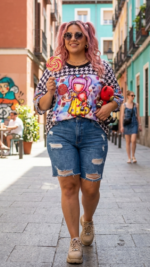 CAMISETA OVER CANDY - Imagen 2