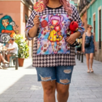 CAMISETA OVER CANDY