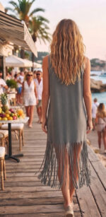 VESTIDO FLECOS FATIMA - Imagen 3