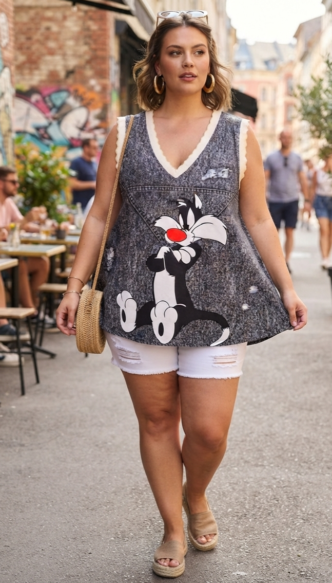 1782900788077 CAMISETA AIRE SILVESTER - Imagen 1