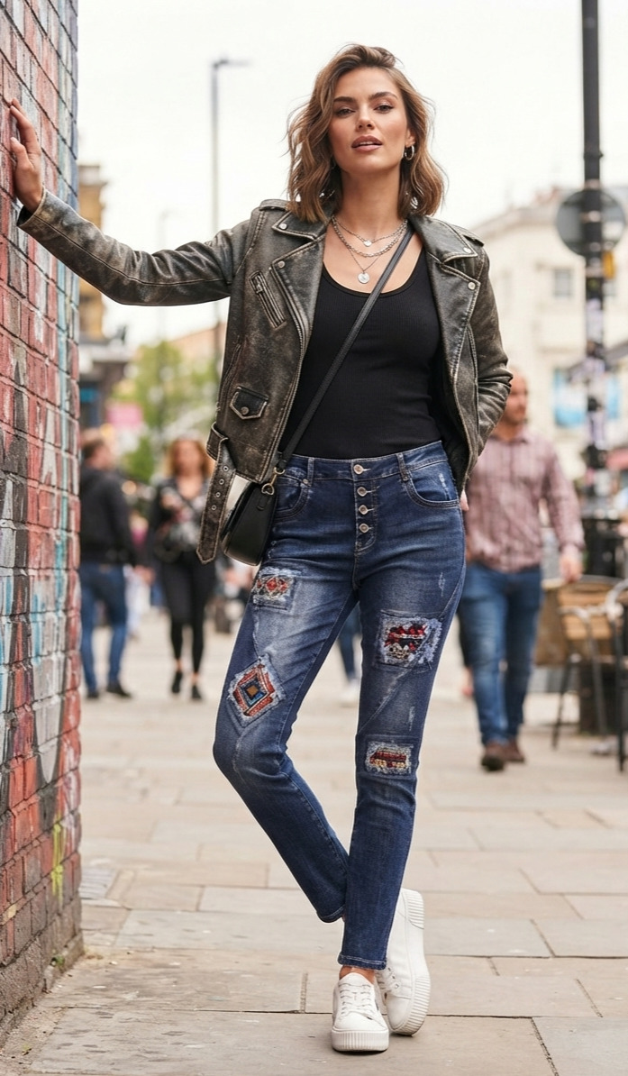 1787263711892 JEANS PARCHES BOTONES - Imagen 1