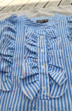 CAMISA ZAFIRO RAYA GRUESA - Imagen 4